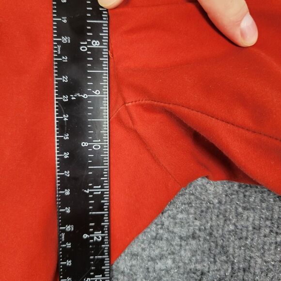 CARTONNIER Anthropologie Orange Charlie Ankle Zip Pants SIZE 8 - Picture 9 of 13